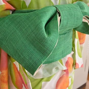 ☆専用☆新品 綿麻 洗える着物 浴衣“涼と洒落味”半幅小袋帯I-94 綿麻 洗える着物 浴衣“夏にぴったりの涼と洒落味”半幅小袋帯I-94